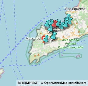 Mappa 80061 Massa Lubrense NA, Italia (3.244)