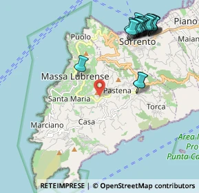 Mappa 80061 Massa Lubrense NA, Italia (2.757)