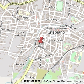 Mappa Contrada Alezza, 20, 74012 Crispiano, Taranto (Puglia)