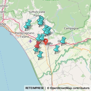 Mappa Via Cimarosa, 84091 Battipaglia SA, Italia (6.29688)