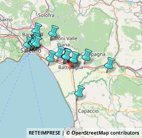 Mappa Via Cimarosa, 84091 Battipaglia SA, Italia (13.772)