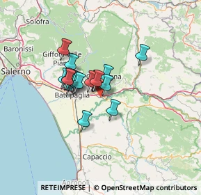 Mappa Via TRENTA CARLINI, 84025 Eboli SA, Italia (9.34)