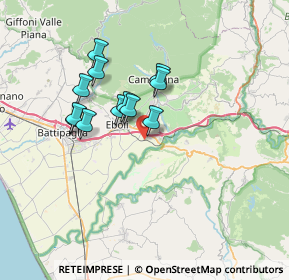 Mappa Via TRENTA CARLINI, 84025 Eboli SA, Italia (6.045)