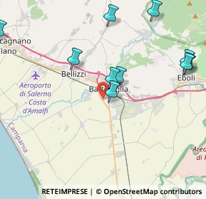 Mappa Stadio Luigi Pastena, 84091 Battipaglia SA, Italia (5.37636)