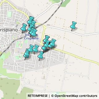 Mappa Via Aldo Moro, 74012 Crispiano TA, Italia (0.41111)