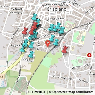 Mappa Via San Martino, 74012 Crispiano TA, Italia (0.23793)