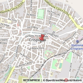 Mappa Via degli Aranci, 47, 74012 Crispiano, Taranto (Puglia)