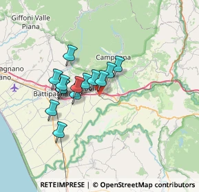 Mappa Via dei TRALCI, 84025 Eboli SA, Italia (5.50357)