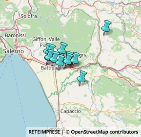 Mappa Via dei TRALCI, 84025 Eboli SA, Italia (8.33385)