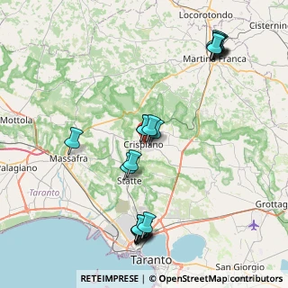 Mappa 74012 Crispiano TA, Italia (9.778)