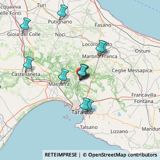 Mappa 74012 Crispiano TA, Italia (13.26417)