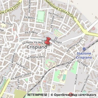 Mappa Via Vittorio Emanuele III, 58, 74012 Crispiano, Taranto (Puglia)