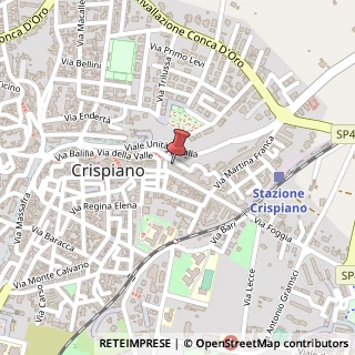 Mappa Via Vittorio Emanuele III, 54, 74012 Crispiano, Taranto (Puglia)