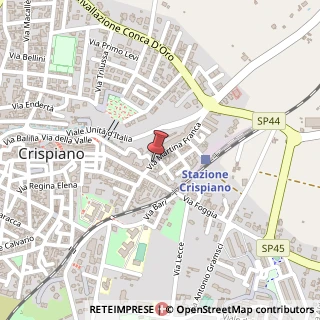 Mappa Via Martina Franca, 19/c, 74012 Crispiano, Taranto (Puglia)
