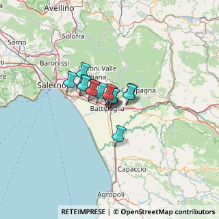 Mappa Via Palatucci Centro L'Urbe Fabbr.D, 84091 Battipaglia SA, Italia (6.64867)