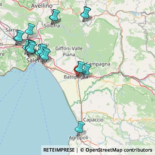Mappa Via Palatucci Centro L'Urbe Fabbr.D, 84091 Battipaglia SA, Italia (22.272)