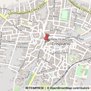 Mappa Via Sanit?, 68, 74012 Crispiano, Taranto (Puglia)