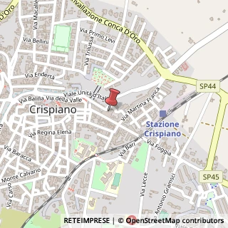 Mappa Via Vittorio Emanuele III, 129, 74012 Crispiano, Taranto (Puglia)