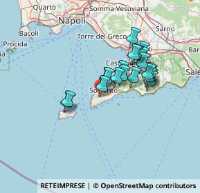 Mappa Pastena, 80061 Massa Lubrense NA, Italia (11.9245)