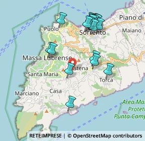 Mappa Pastena, 80061 Massa Lubrense NA, Italia (2.15)