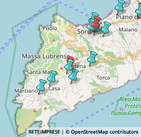 Mappa Pastena, 80061 Massa Lubrense NA, Italia (2.56)