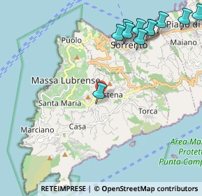 Mappa Pastena, 80061 Massa Lubrense NA, Italia (2.86364)