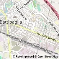 Kaart Battipaglia