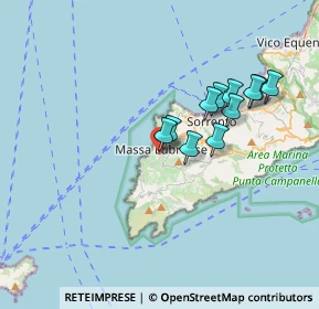 Mappa Via Rivo a Casa, 80061 Massa Lubrense NA, Italia (3.20909)