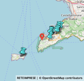 Mappa Via Rivo a Casa, 80061 Massa Lubrense NA, Italia (6.36231)