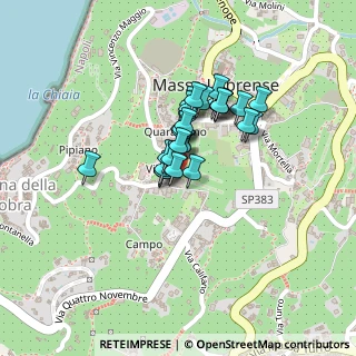 Mappa Via Rivo a Casa, 80061 Massa Lubrense NA, Italia (0.14643)