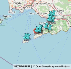 Mappa Via Rivo a Casa, 80061 Massa Lubrense NA, Italia (11.53625)