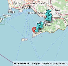 Mappa Via Rivo a Casa, 80061 Massa Lubrense NA, Italia (11.27667)