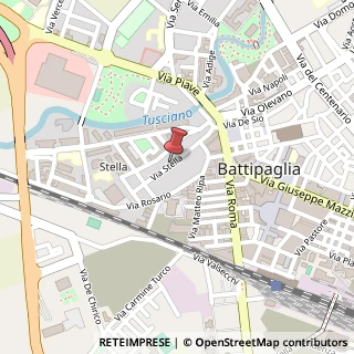 Mappa Via stella 24, 84091 Battipaglia, Salerno (Campania)