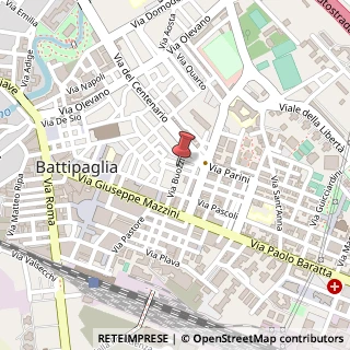 Mappa Via B. Buozzi,  22, 84091 Battipaglia, Salerno (Campania)