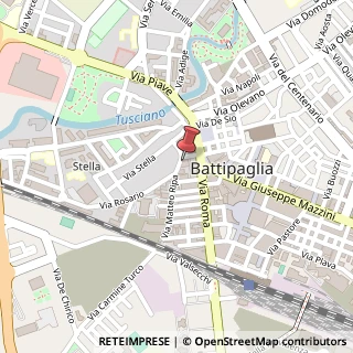 Mappa Via M. Ripa, 23, 84091 Battipaglia, Salerno (Campania)