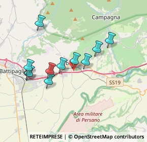 Mappa Via Agostino Mastrangelo, 84025 Eboli SA, Italia (3.62182)