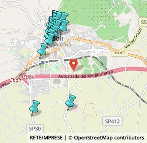 Mappa Via Agostino Mastrangelo, 84025 Eboli SA, Italia (1.2265)