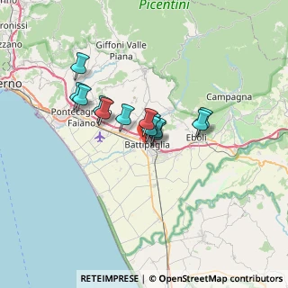 Mappa Via Rosario, 84091 Battipaglia SA, Italia (5.00538)