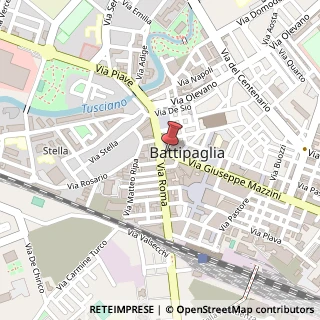 Mappa Via Giuseppe Mazzini, 10, 84091 Battipaglia, Salerno (Campania)