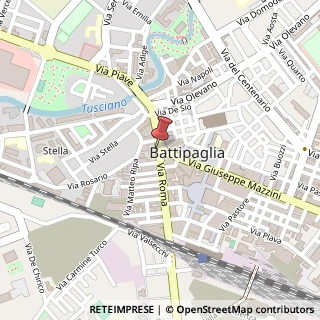 Mappa Via Paolo Borsellino, 5, 84091 Battipaglia, Salerno (Campania)
