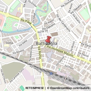 Mappa Via Giuseppe Mazzini, 31, 84091 Battipaglia, Salerno (Campania)
