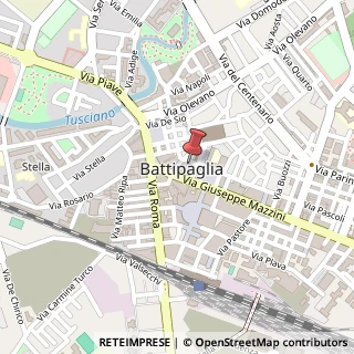 Mappa Via Emilio Salgari, 10, 84091 Battipaglia, Salerno (Campania)