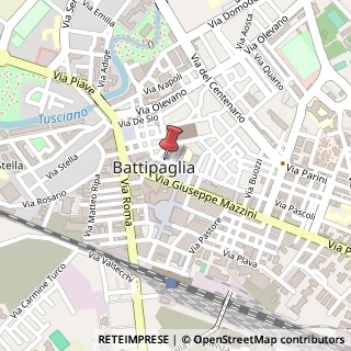 Mappa Via Edmondo de Amicis, 21, 84091 Battipaglia, Salerno (Campania)