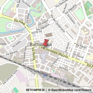 Mappa Via Giuseppe Mazzini, 60, 84091 Battipaglia, Salerno (Campania)