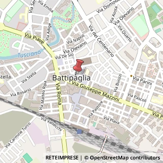Mappa Via Emilio Salgari, 22, 84091 Battipaglia, Salerno (Campania)