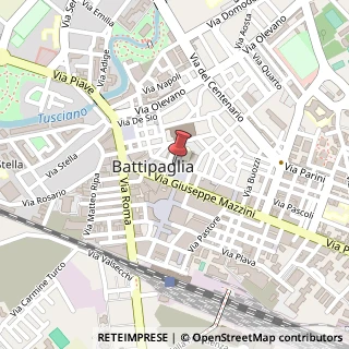 Mappa Piazza Amendola, 11, 84091 Battipaglia, Salerno (Campania)