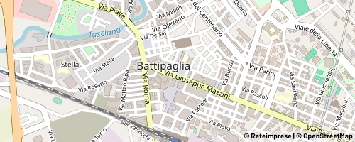 Mappa Battipaglia