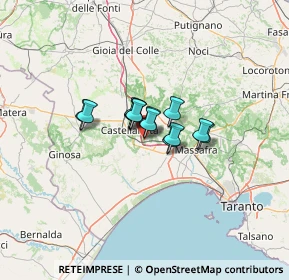 Mappa Corso Gramsci, 74018 Palagianello TA, Italia (6.97308)