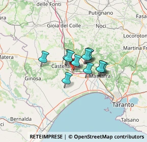 Mappa Corso Gramsci, 74018 Palagianello TA, Italia (7.76333)