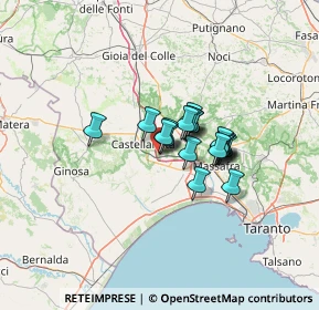 Mappa Corso Gramsci, 74018 Palagianello TA, Italia (8.535)